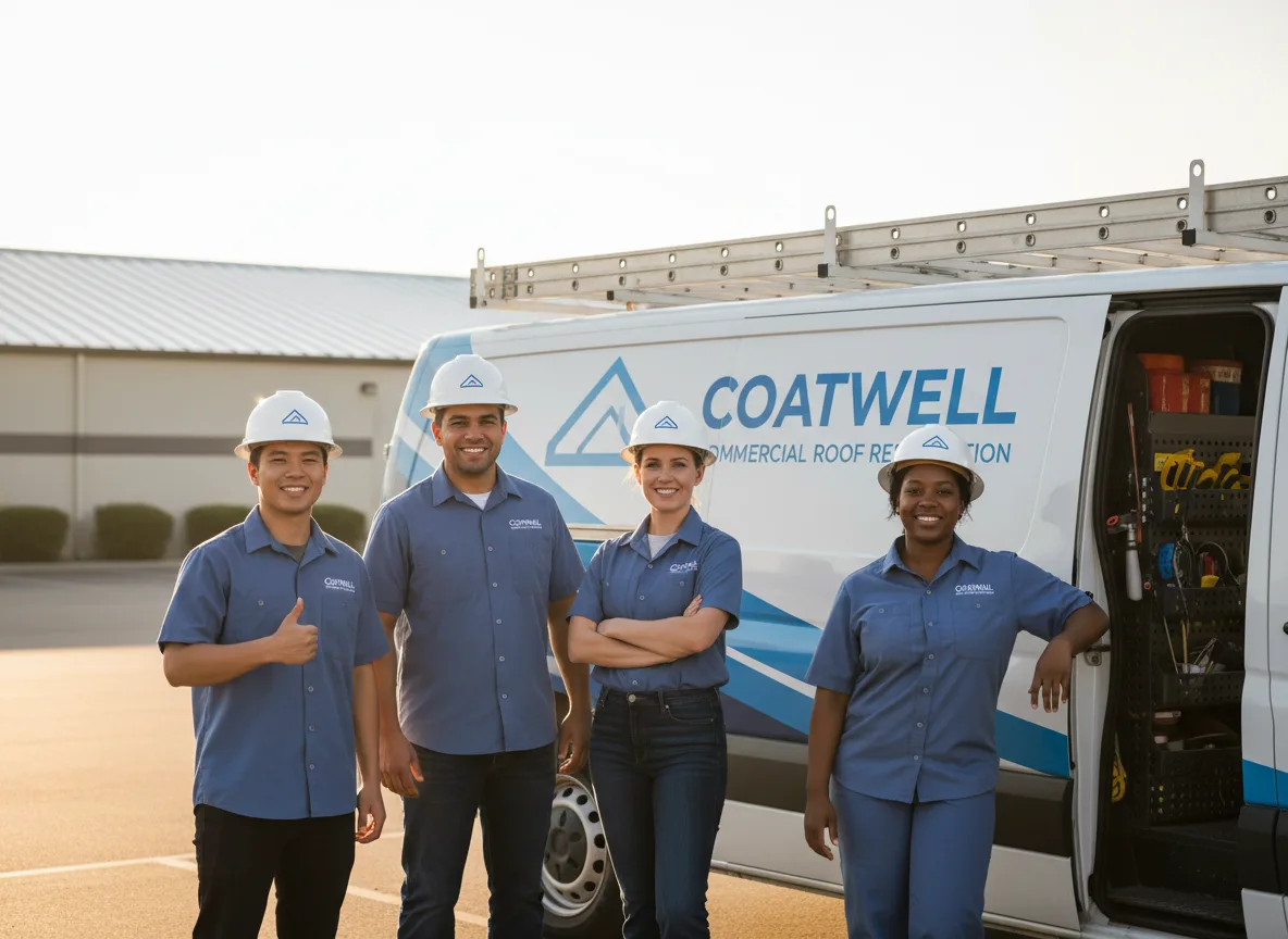 Commercial roof coating company in Lincoln, KS